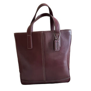 Vintage Coach Hamptons Leather Tote